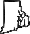 Rhode Island State Outline