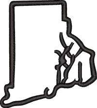 Rhode Island State Outline