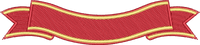 Red Gold Banner Ribbon Compact