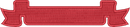 Red Flat Banner Ribbon