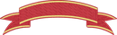 Red Gold Arched Banner Wide