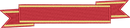 Red Gold Forward Banner Ribbon