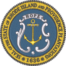 Rhode Island State Seal Hope Anchor