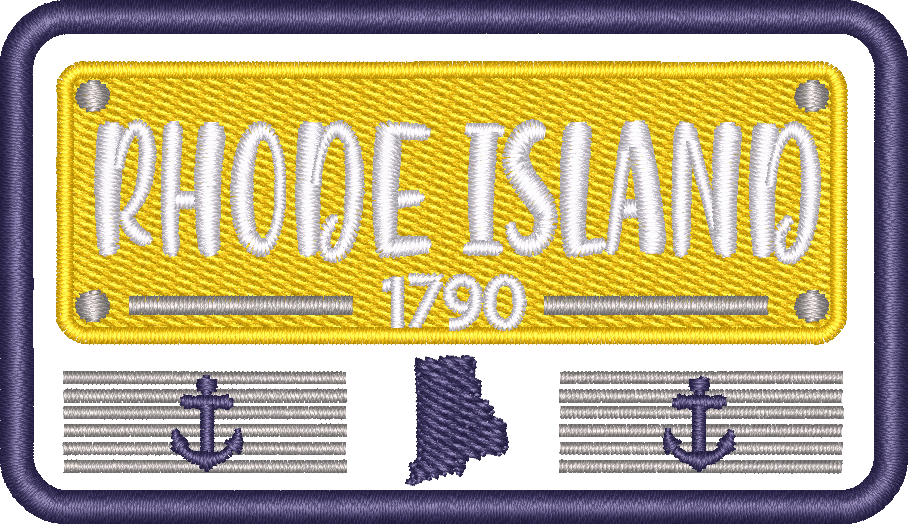 RI State Plate