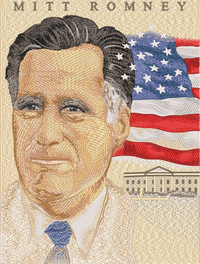 Mitt Romney Portrait