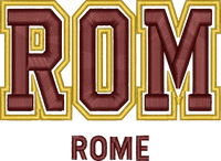 ROM Puff Cap — embroidery design preview