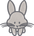 Bunny Outline