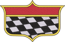 Racing Checkered Shield