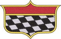 Racing Checkered Shield