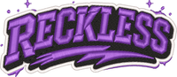 Reckless 3D Puff Foam embroidery design preview