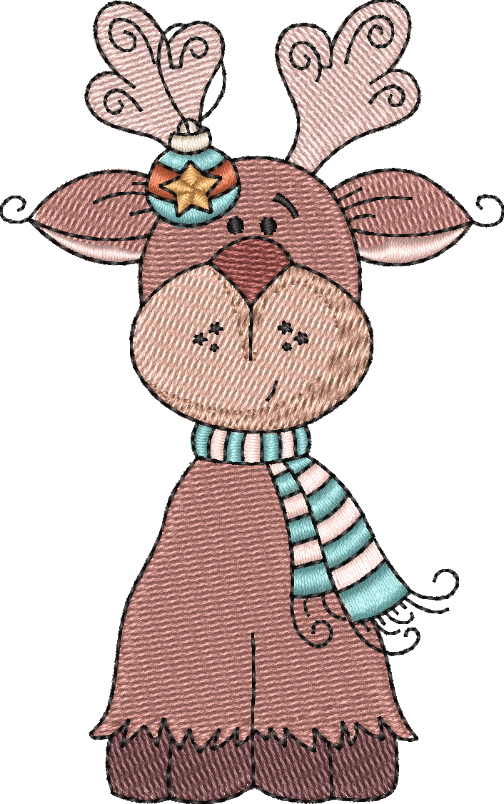 Reindeer Christmas 1