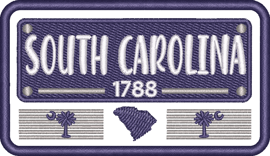 SC State Plate