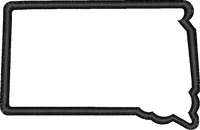 South Dakota State Outline
