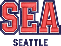 SEA Puff Cap — embroidery design preview