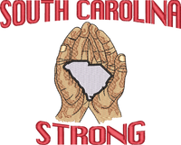 SOUTH CAROLINA STRONG — embroidery design preview