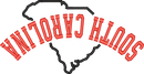 South Carolina State Upside Down — embroidery design preview