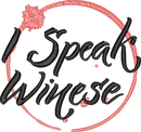 SPEAK WINE — embroidery design preview