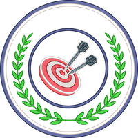 SPORTS DARTS — embroidery design preview