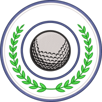 SPORTS GOLF — embroidery design preview