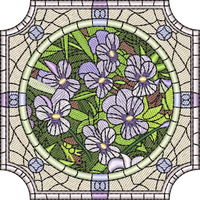 STAINGLASS 6 — embroidery design preview