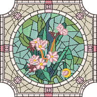 STAINGLASS 9 — embroidery design preview