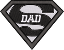 SUPER DAD 2 — embroidery design preview