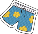 SWIM SUIT — embroidery design preview