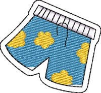 SWIM SUIT — embroidery design preview