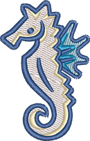Seahorse Blue