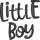 Little Boy Saying