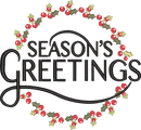 Season's Greetings Wreath