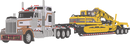 Semi Truck with Tractor Hauler