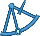 Sextant — embroidery design preview
