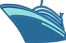 Ship — embroidery design preview
