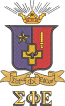 Sigma Phi Epsilon — embroidery design preview