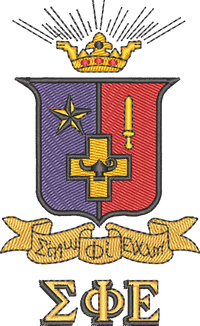 Sigma Phi Epsilon — embroidery design preview