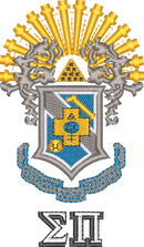 Sigma Pi — embroidery design preview
