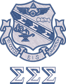 Sigma Sigma Sigma — embroidery design preview