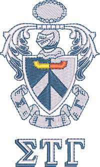 Sigma Tau Gamma — embroidery design preview