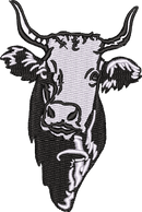 Simmental — embroidery design preview