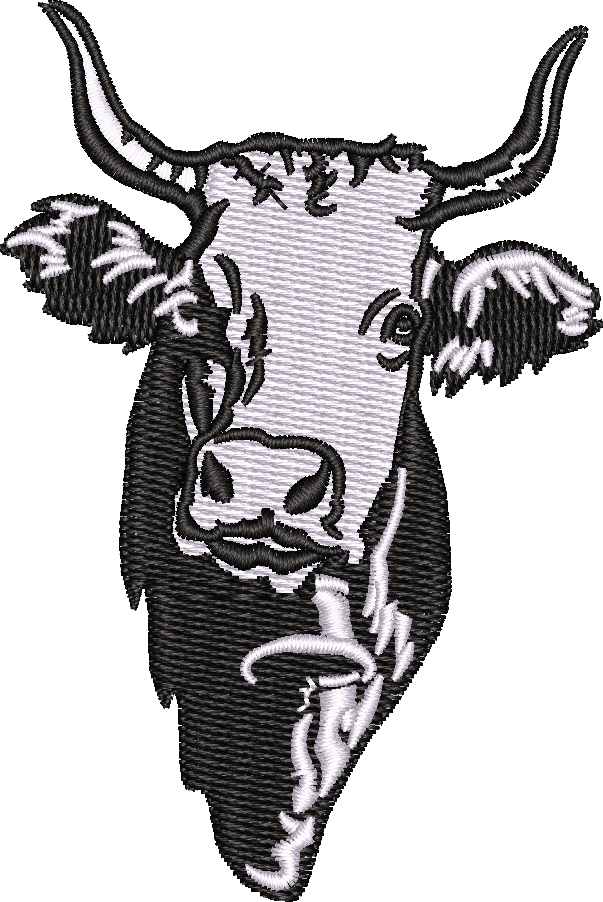 Simmental — embroidery design preview
