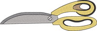 Sissor 2 — embroidery design preview