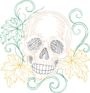 Skull Full Front Runline