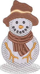 Snowman5 — embroidery design preview