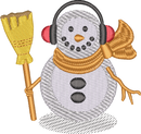 Snowman6 — embroidery design preview