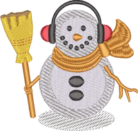 Snowman6 — embroidery design preview