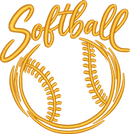Softball Abstract