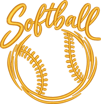 Softball Abstract