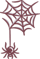Spider Web — embroidery design preview