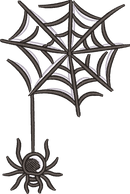 Spiderweb — embroidery design preview
